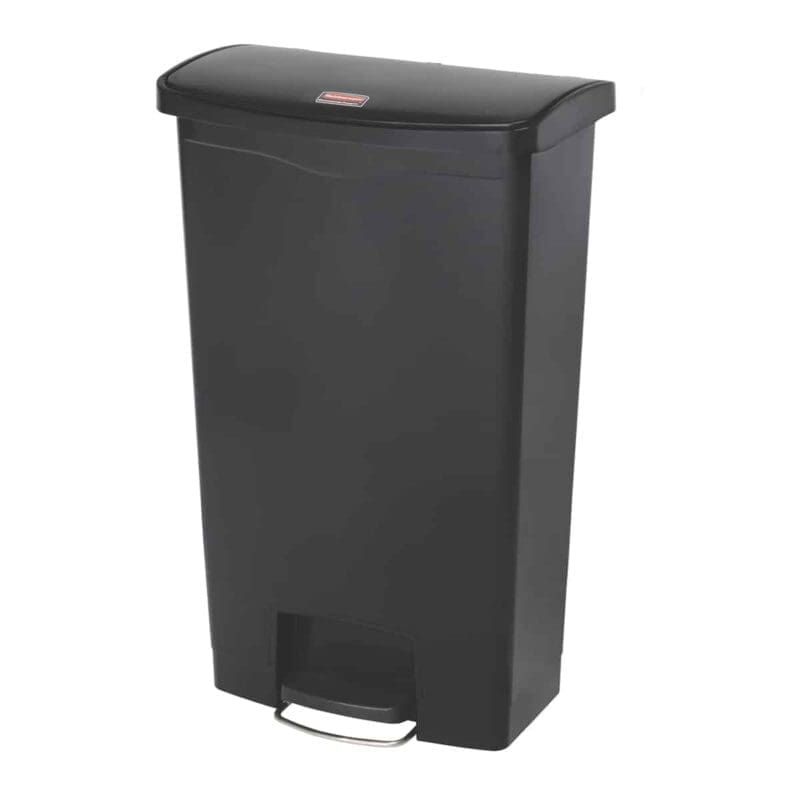 Slim Jim Step On container Front Step kunststof 68 liter zwart - VB 224573