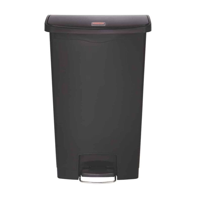 Slim Jim Step On container Front Step kunststof 68 liter zwart - VB 224573 - Afbeelding 2
