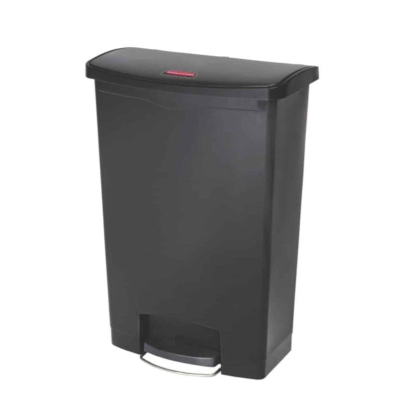 Slim Jim Step On container Front Step kunststof 90 liter zwart - VB 224597