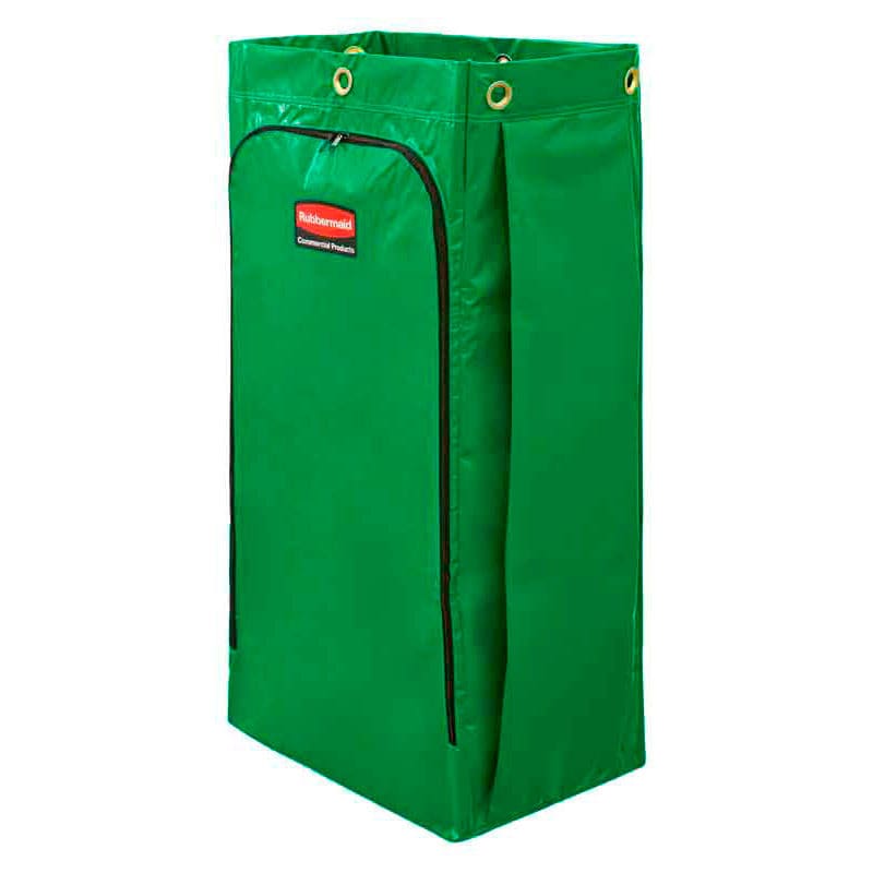 Rubbermaid Recyclingzak met universeel symbool groen - VB 227383