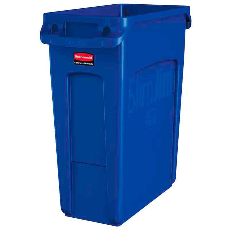 Slim Jim met luchtsleuven 60 liter blauw - VB 227901