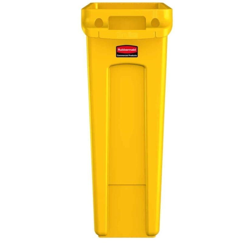 Slim Jim met luchtsleuven 87 liter geel - VB 227963 - Afbeelding 2