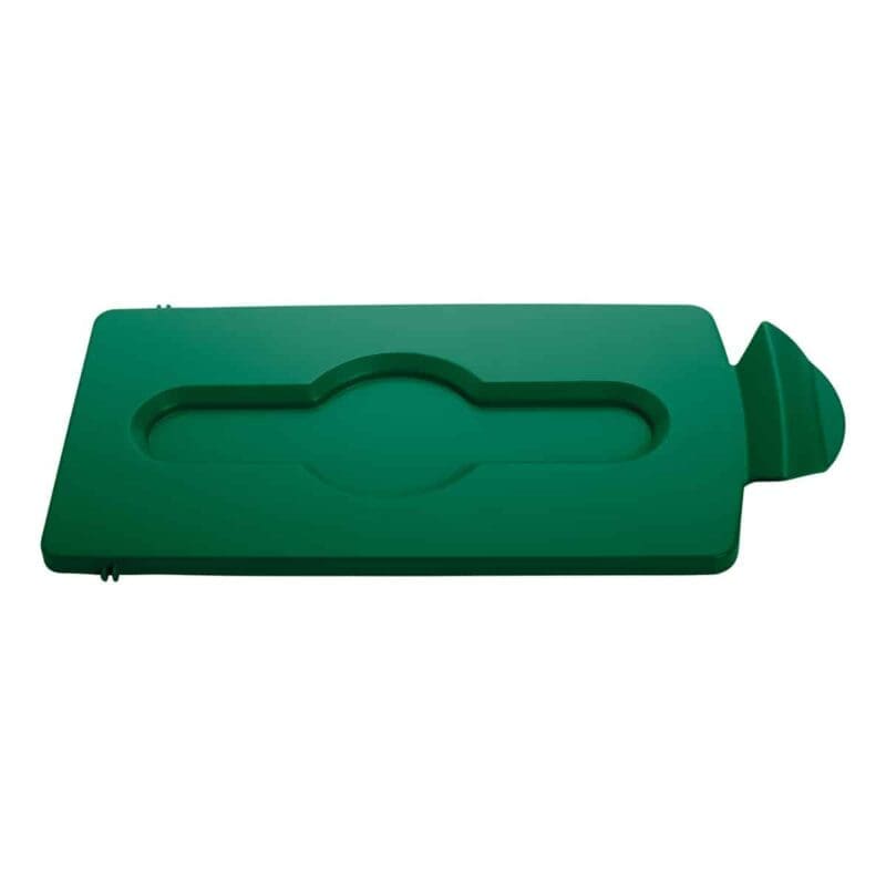 Deksel gesloten voor Slim Jim Recyclingstation groen - VB 237832