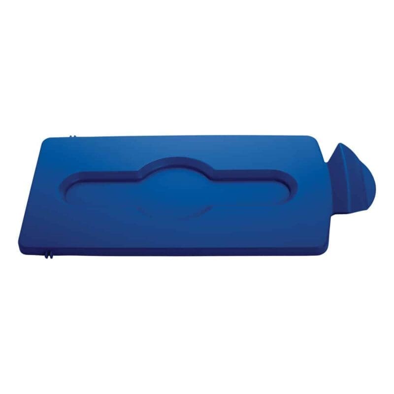 Deksel gesloten voor Slim Jim Recyclingstation blauw - VB 237870
