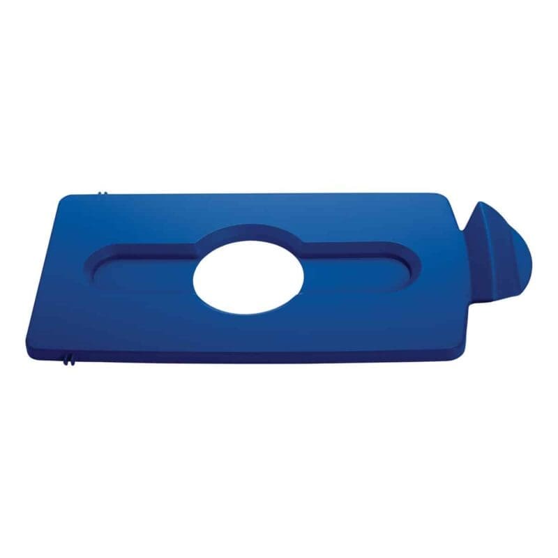 Deksel flessen/blik voor Slim Jim Recyclingstation blauw - VB 237887