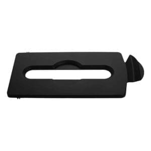 Deksel papier voor Slim Jim Recyclingstation zwart - VB 237931