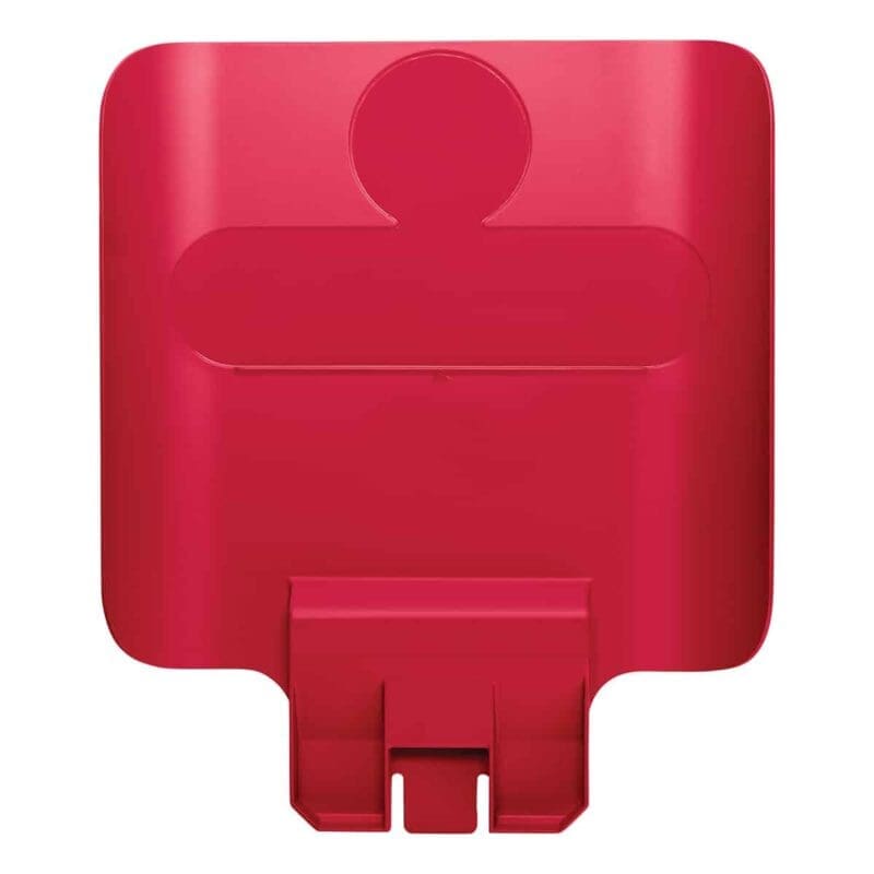 Paneel voor Slim Jim Recyclingstation rood - VB 238037
