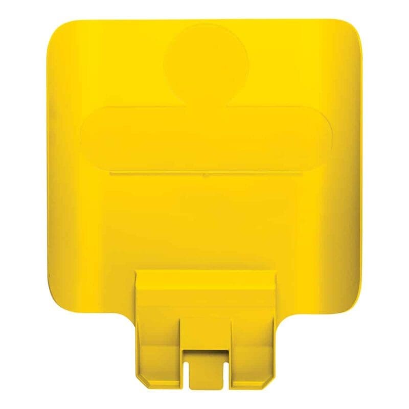 Paneel voor Slim Jim Recyclingstation geel - VB 238044