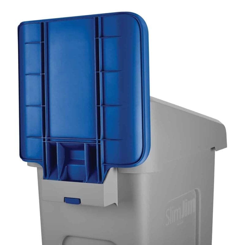 Paneel voor Slim Jim Recyclingstation blauw - VB 238068 - Afbeelding 2