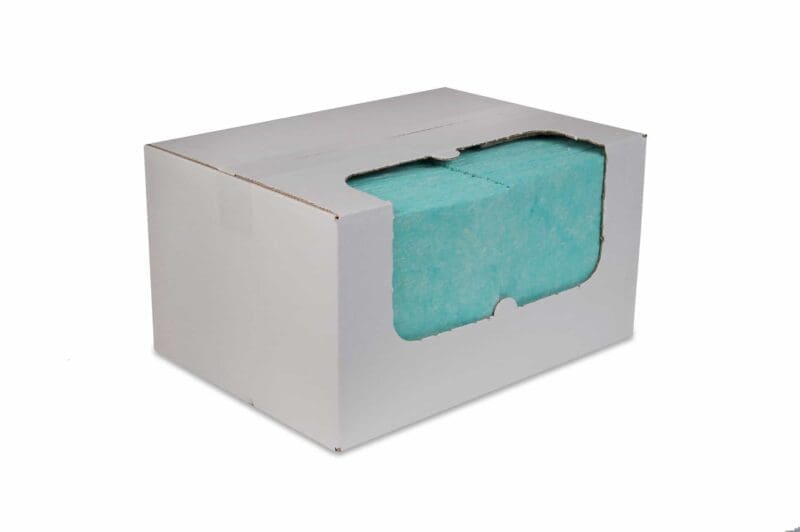 Reinigingsdoek 135gr/m2 non-woven (in dispenserdoos) groen 100/ds – 2035014