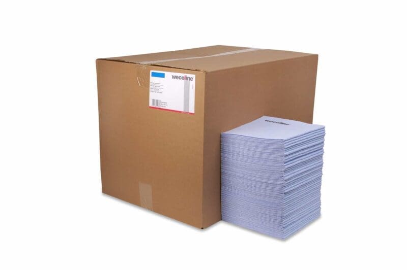 Reinigingsdoek 135gr/m2 non-woven blauw 400/ds – 2035030