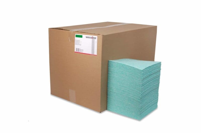Reinigingsdoek 135gr/m2 non-woven groen 400/ds – 2035034
