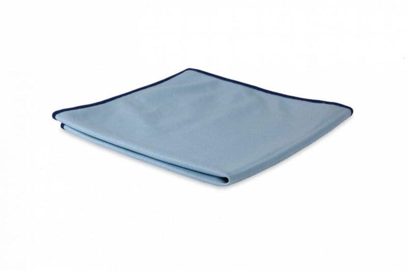 Wecoline Microvezel glas- en metaaldoek 40x40cm blauw - 3013100