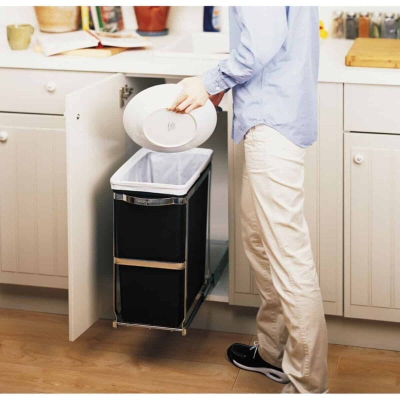 Pull-Out afvalemmer 30 liter Zwart - VB 001760 - Afbeelding 3