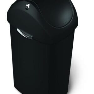 Afvalemmer Swing 40 liter zwart - VB 007571 - Afbeelding 3