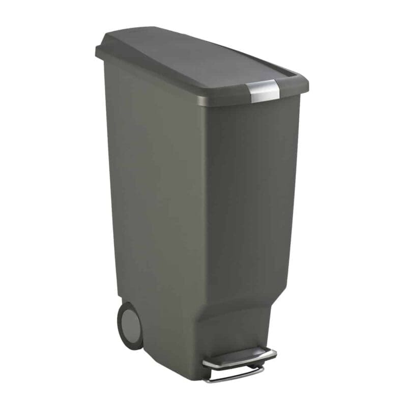 Slim Step Can 40 liter grijs - VB 012827