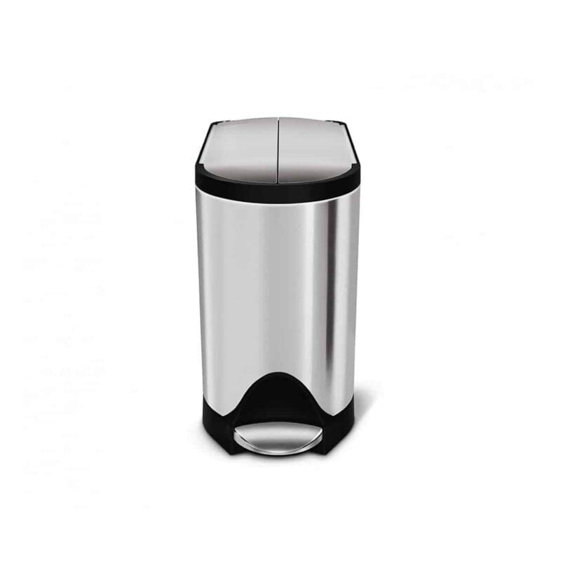 Pedaalemmer Butterfly 10 liter RVS FPP - VB 016665