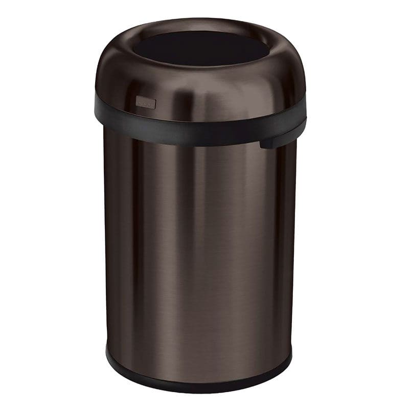Simplehuman Afvalbak Bullet Open Top 115 ltr brons - VB 019987