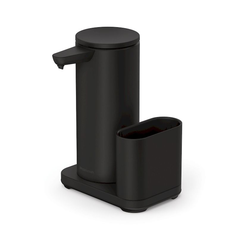 Sensor Zeepdispenser Rechargable met Caddy 414ml zwart - VB 025889