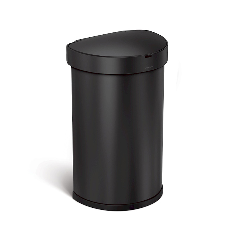 Afvalbak Liner Pocket Half Rond Sensor 45 liter Zwart - VB 026015
