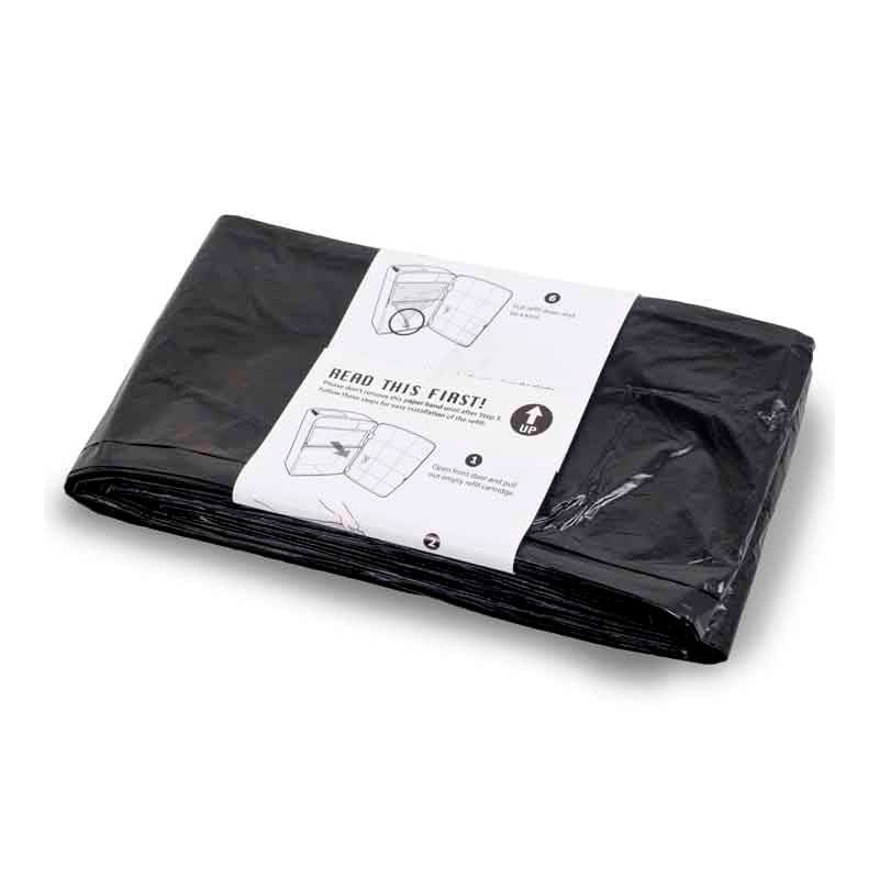 Afvalzakken navulling Privé zwart - VB 002164