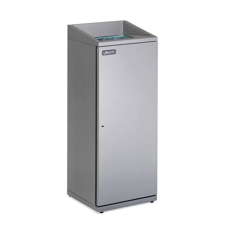 T330 Afvalbak 75,7 liter metallic zilver - VB 002454