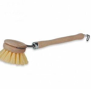 Afwasborstel hout + fiber steel - 10052675
