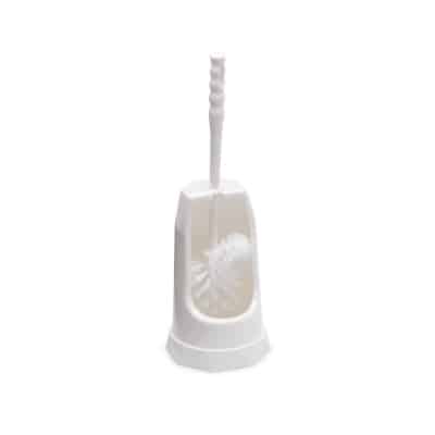Toiletgarnituur rond met randreiniger wit - 10061133