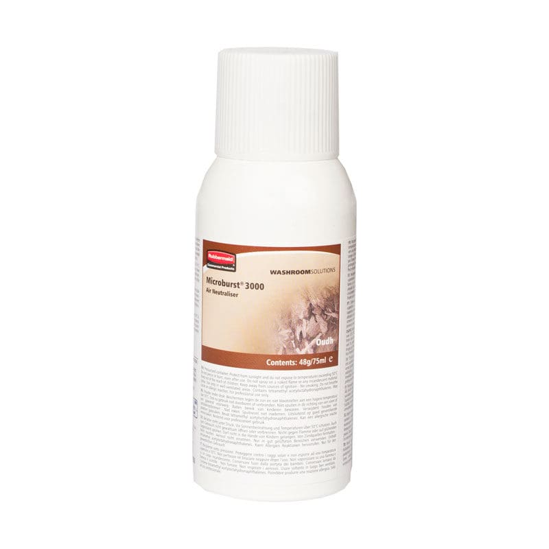 Rubbermaid Microburst 3000-navulling Essence of Oudh 12x75ml - VB 289005