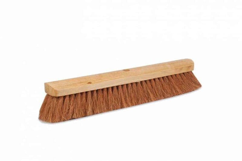 Zaalveger hout kokos 40cm - 10120228