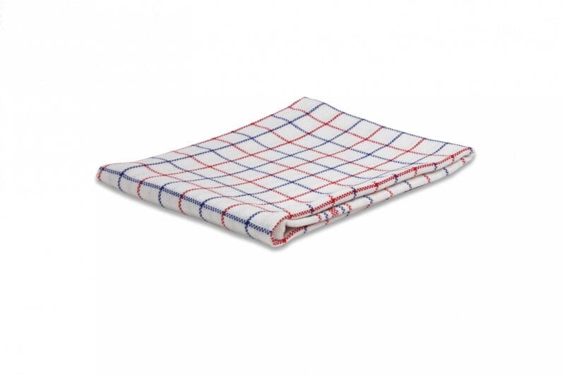Theedoek nationale ruit 100% katoen 70x70cm 6 stuks - 11004520