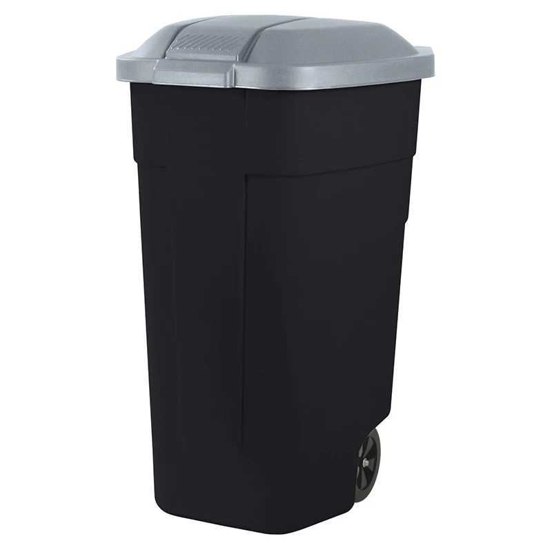 Mobiele container basis 110 liter zwart - VB 290143