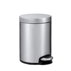 Serene pedaalemmer 5 liter met metalen Binnenemmer mat RVS - VB 921506 - Afbeelding 3