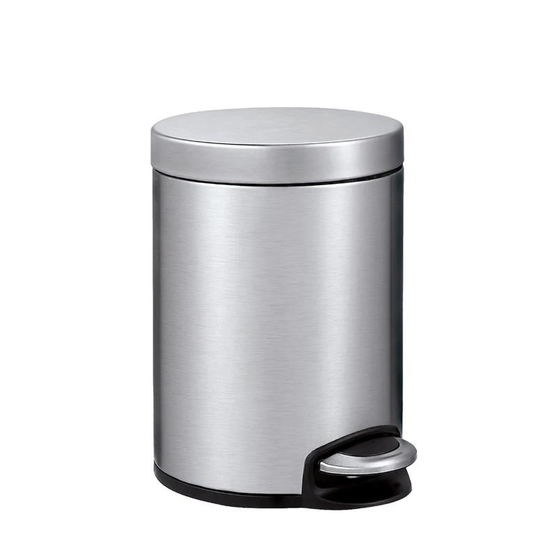 Serene pedaalemmer 5 liter met metalen Binnenemmer mat RVS - VB 921506