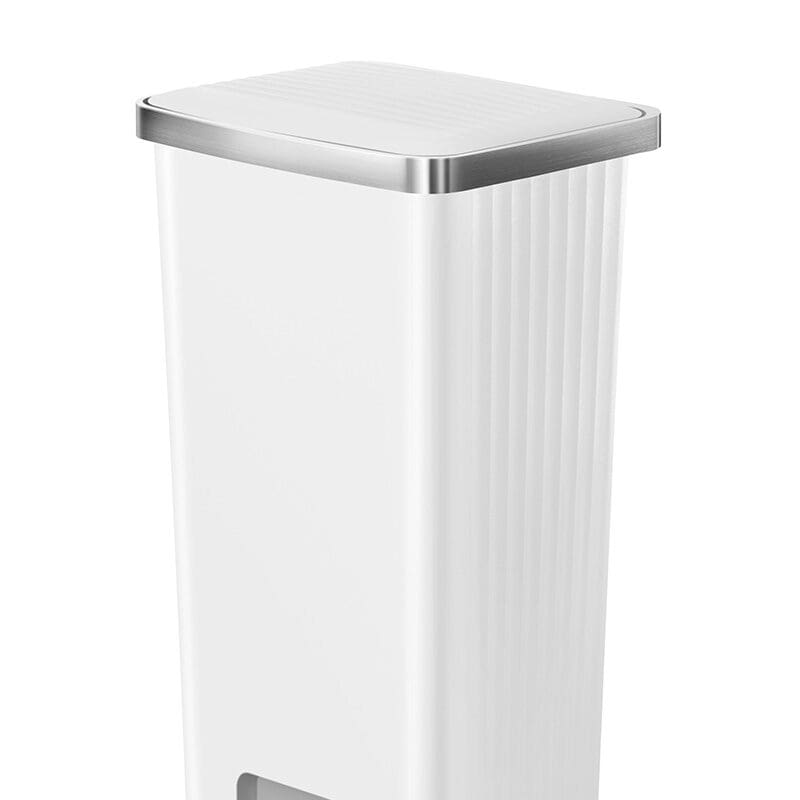 Hana 2 Pedaalemmer 90 liter wit - VB 638890
