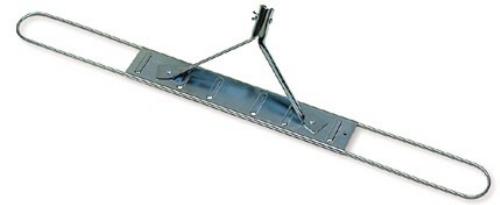 Zwabberframe metaal, grijs, 110cm - 10162249