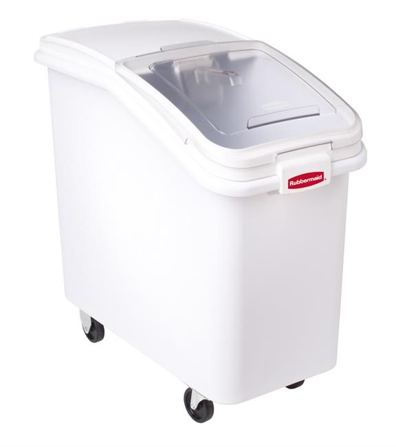 Voorraadcontainer 99 liter wit, transparant - VB 003602