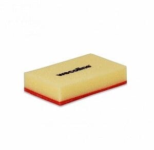 Schuurspons geel met rood vlies - 13060026