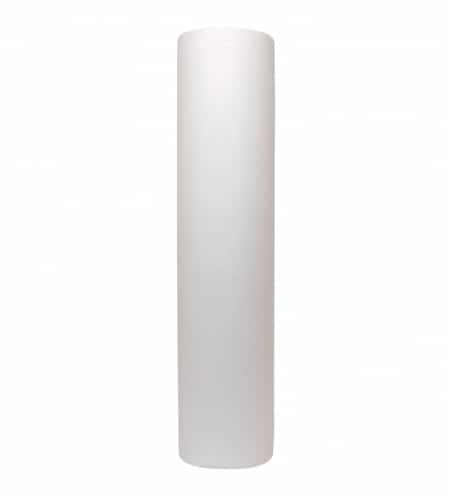 Onderzoek tafelpapier 2-laags cellulose 100mx60cm wit geperforeerd - 138062