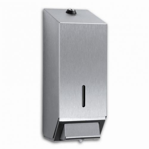 Zeep dispenser navulbaar 1L RVS mat - 438290