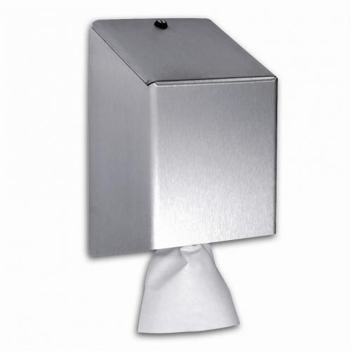 Poetsroldispenser voor Midi-poetsrollen RVS mat - 438990