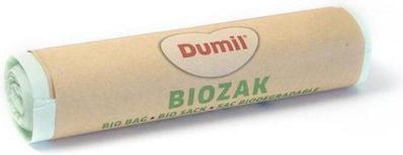 Afvalzak BIO composteerbaar 45x50cm groen 20L - 20x8/ds - 201433