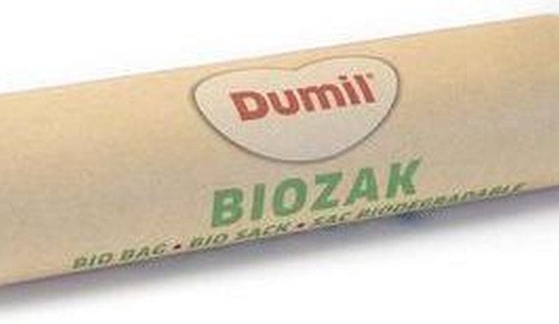 Afvalzak BIO composteerbaar 45x50cm groen 20L - 20x8/ds - 201433