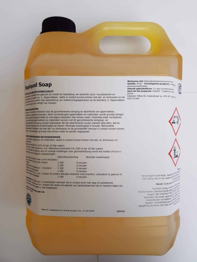 Septiquad Soap can 5L - 10505