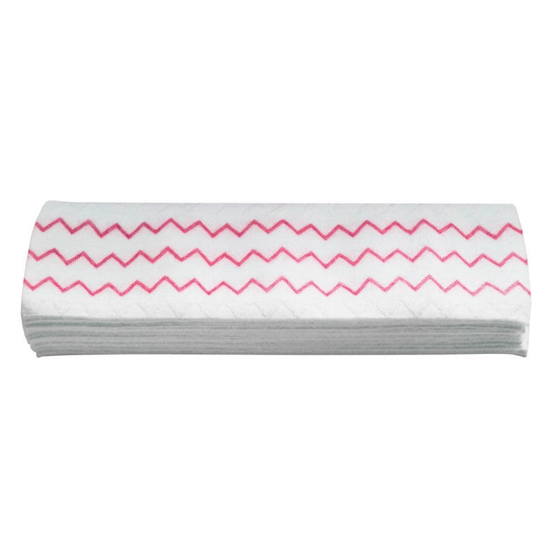 Disposable microvezel moppen rood - VB 553754