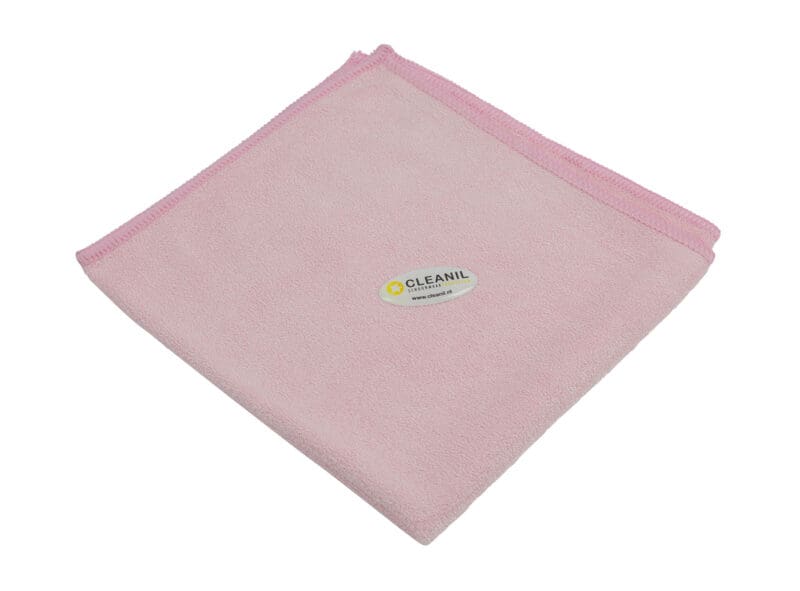 Microvezel reinigingsdoek 40x40cm roze - 3010002