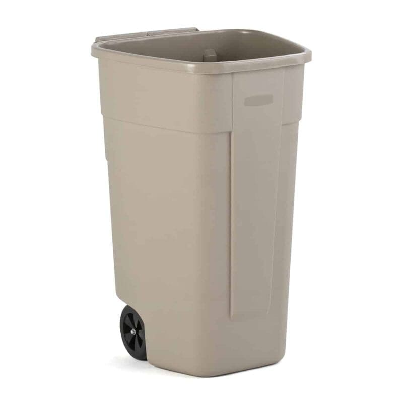 Mobiele container basis 110 liter beige - VB 002901