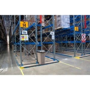 Mobiele container basis 110 liter beige - VB 002901 - Afbeelding 8