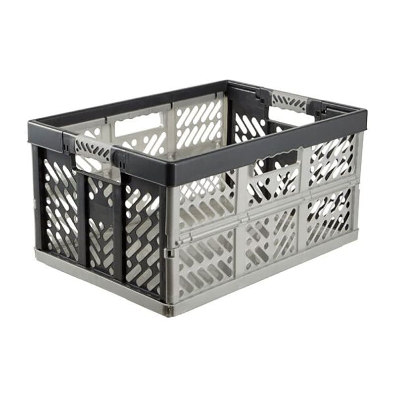 Vouwkrat 45 liter grijs, grijs - VB 029710