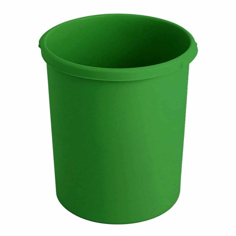 Kunststof papierbak 30 liter groen - VB 201834